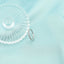 Inel Aur Alb 14k Eternity cu Pietre Albe 2 mm