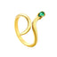 Inel-Placat-cu-Aur-14k-Sarpe-cu-Piatra-Verde