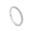 Inel Argint Eternity cu Pietre Albe 1.5mm - SORELLY