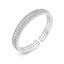 Inel Argint Eternity Band cu Pietre Albe