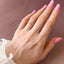 Inel Aur 14k Half Eternity Baguette 3mm