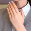 Inel Aur 14k Inima cu Diamante 0.077ct