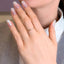 Inel Aur 14k cu Diamante 0.010ct Ondulat