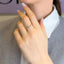 Inel Aur 14k cu Diamante 0.062ct Design V