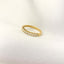 Inel Aur 9k Half Eternity 2mm Baguette