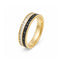 Inel Placat cu Aur 14k Eternity Duo