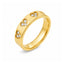 Inel Placat cu Aur 14k Inimi