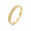 Inel Placat cu Aur 14k Zirconia Cubes