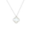 Lant Argint Floare cu Sidef 1.5 cm
