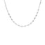 Lant Argint Modern Half Sequin Link