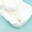 Lant-Argint-Placat-cu-Aur-14k-Dublu-Cruce-si-Inima-Pietre-albe