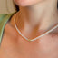 Lant-Argint-Placat-cu-Aur-14k-Perle-si-Element-Geometric
