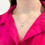 Lant Argint Tear Drop 1.2 cm