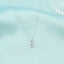 Lant Aur 14k Alb Baietel cu Diamant 0.0033ct