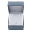 Lant Aur 14k Alb Cerc cu Diamant 0.015ct