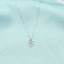 Lant Aur 14k Alb Fetita cu Diamant 0.0033ct