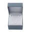 Lant Aur 14k Alb Inima cu Diamante 0.015ct