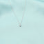 Lant Aur 14k Alb cu Diamant 0.050ct
