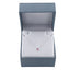 Lant Aur 14k Alb cu Rubin 0.150ct si Diamante 0.045ct