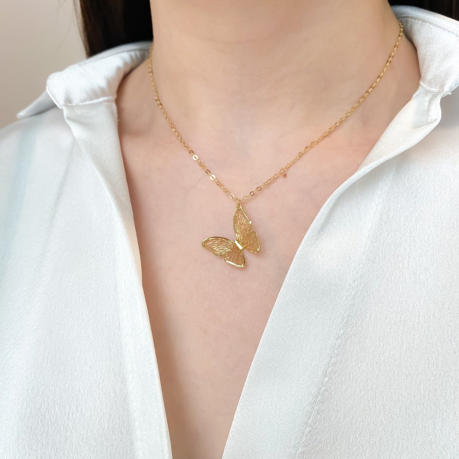 Lant Aur 14k Fluture - SORELLY