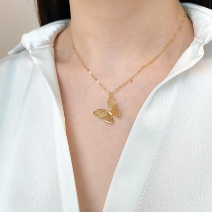 Lant Aur 14k Fluture - SORELLY