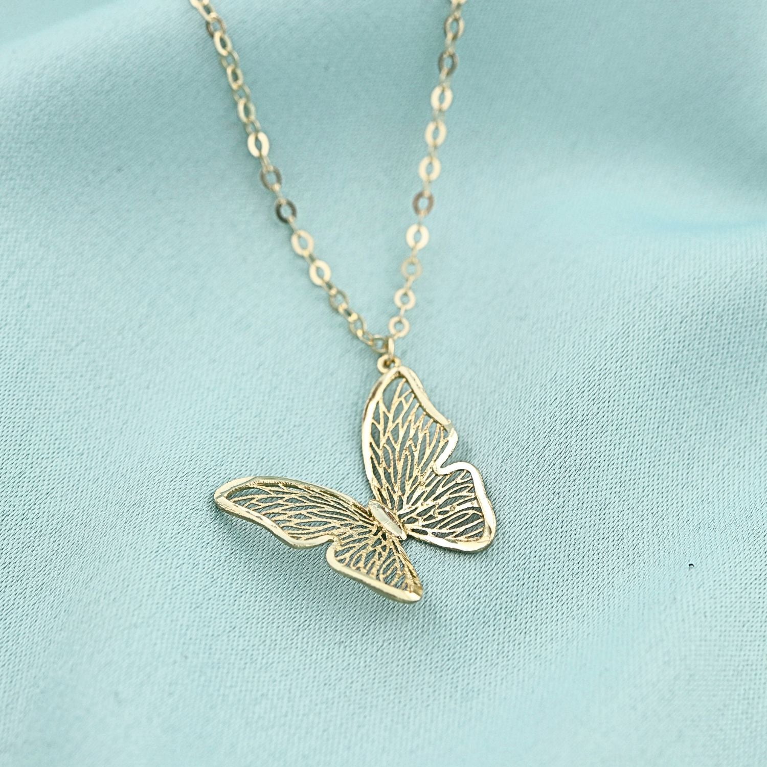 Lant Aur 14k Fluture - SORELLY