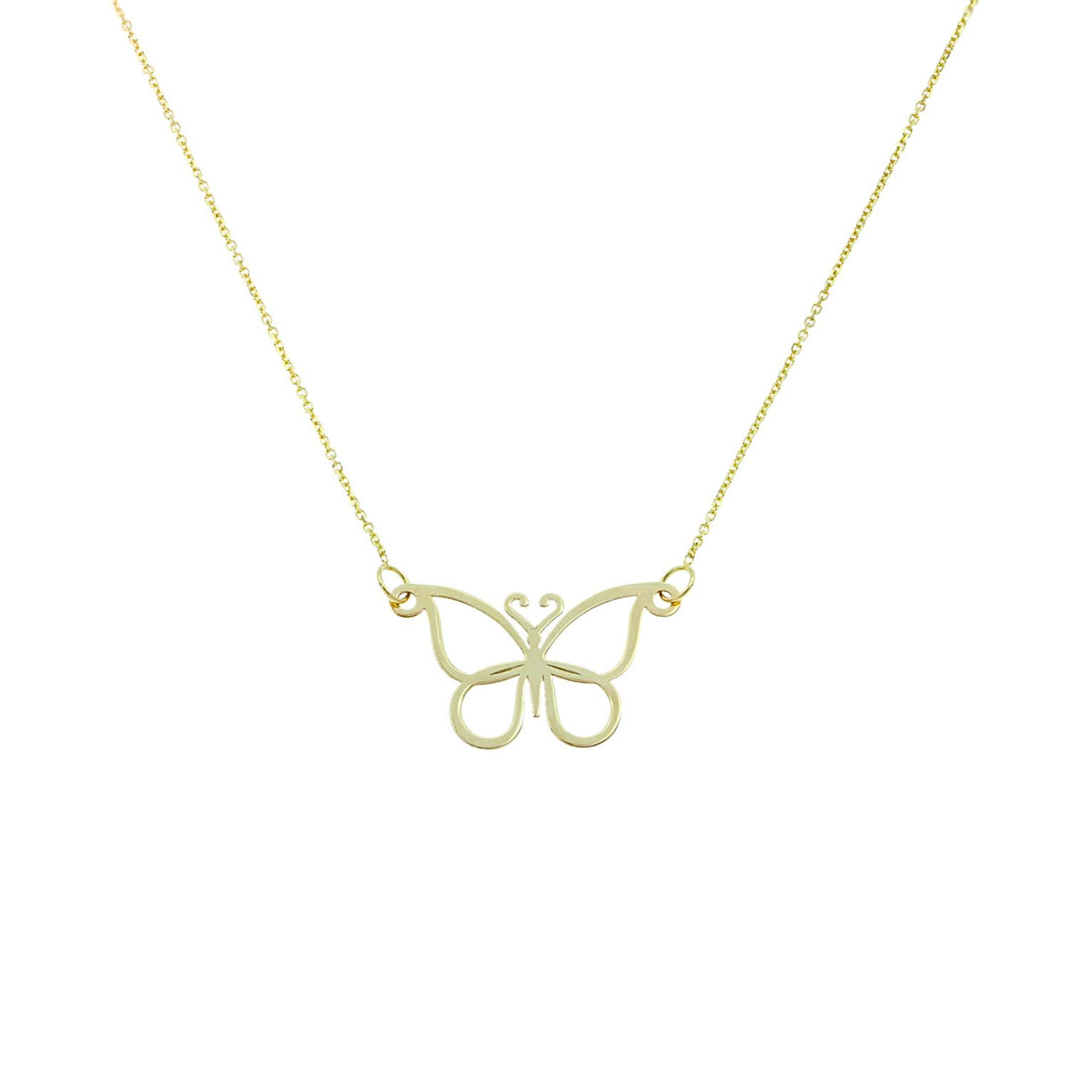 Lant Aur 14k Fluture