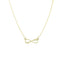 Lant Aur 14k Infinit cu Diamant 0.01ct H/VS1