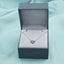 Lant Aur 14k Inima cu Diamante 0.05ct si Rubine 0.163ct