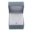Lant Aur 14k Roz cu Rubin 0.150ct si Diamant 0.010ct