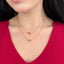 Lant-Dublu-Placat-cu-Aur-14k-Cruce