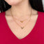 Lant-Dublu-Placat-cu-Aur-14k-in-V