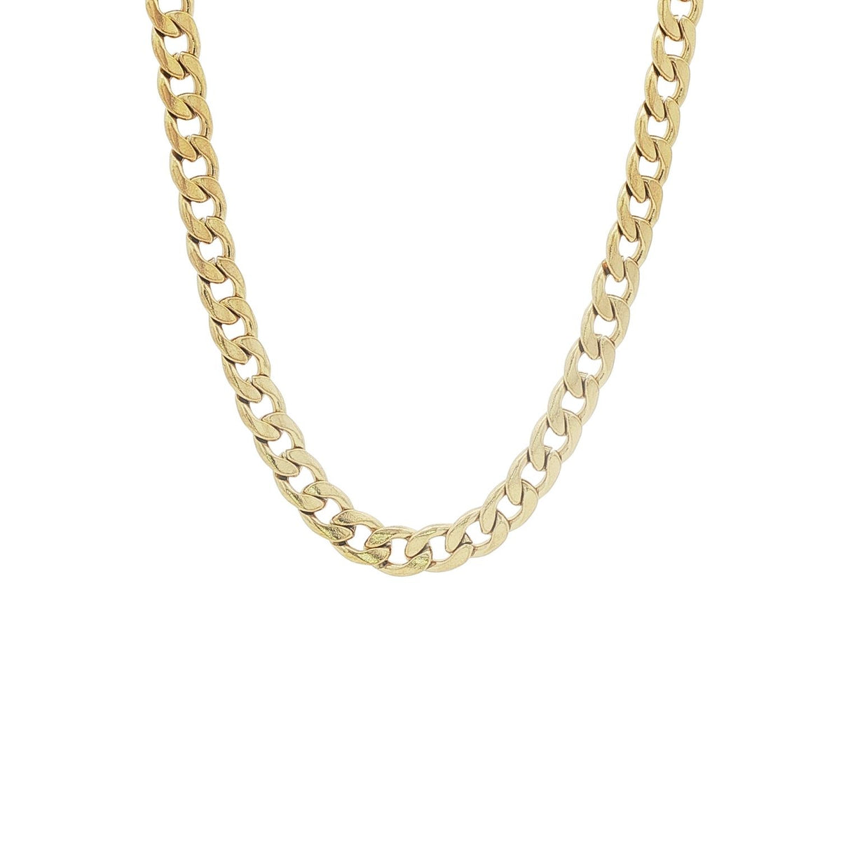 Lant Placat cu Aur 14k Cuban