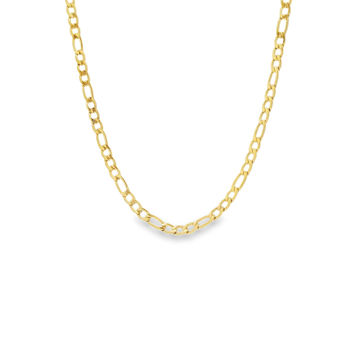 Lant Placat cu Aur 14k Figaro
