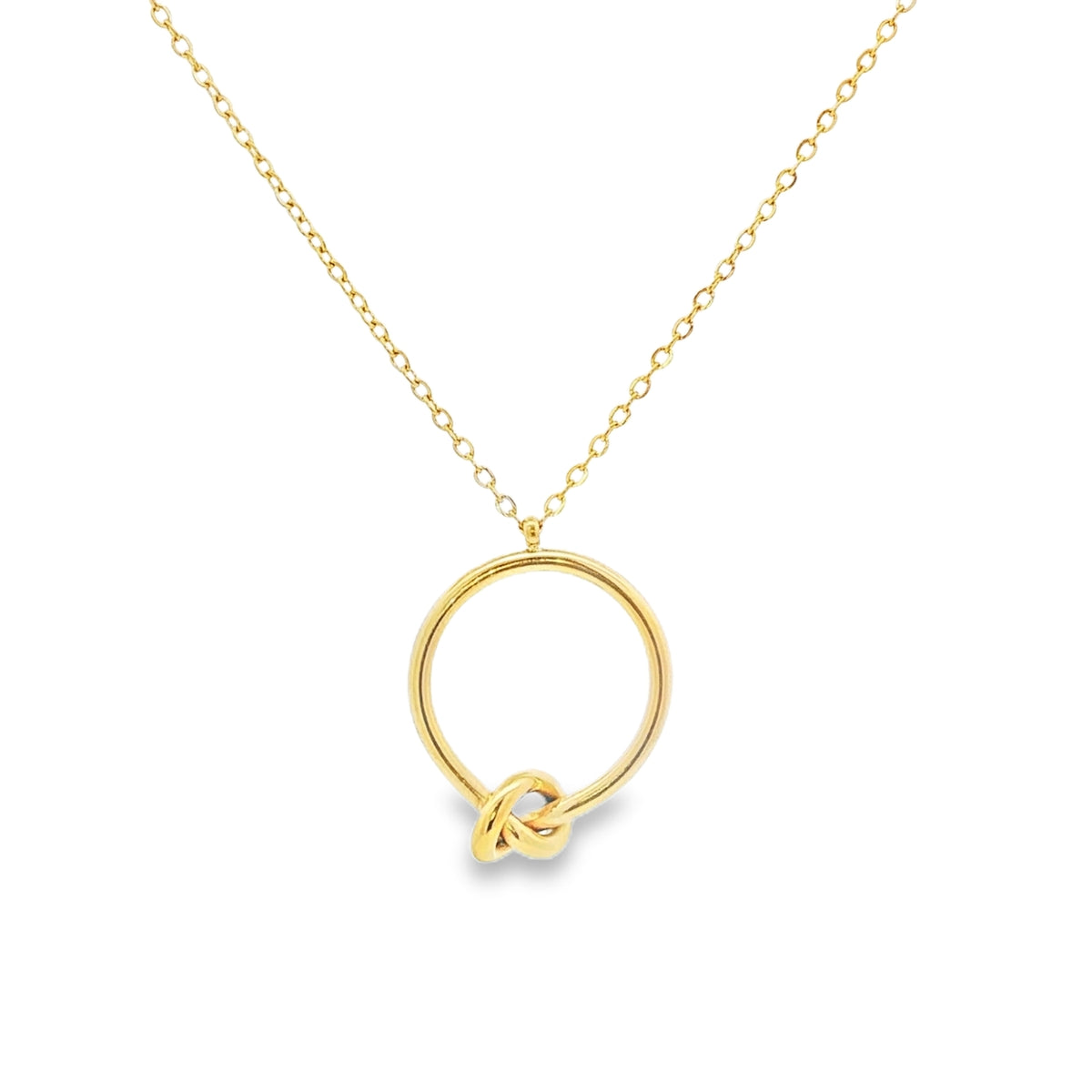 Lant Placat cu Aur 14k Infinite Knot