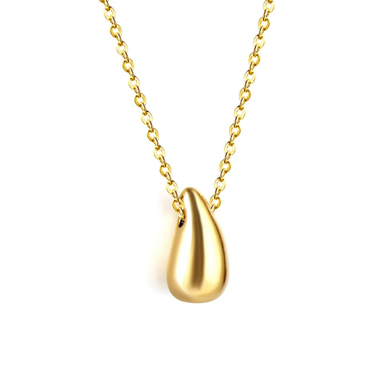 Lant Placat cu Aur 14k Drop Lacrima