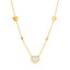 Lant Placat cu Aur Pearl Heart - SORELLY