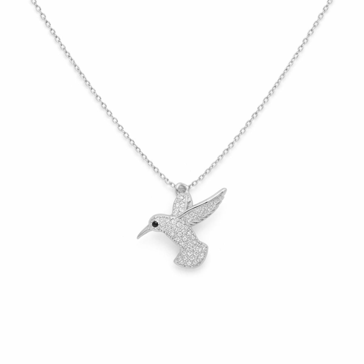 Lant Argint Pasarea Colibri
