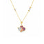 Lant Argint Placat cu Aur 14k Love Constellation