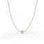 Lant Argint Placat cu Aur 14k cu Perle si Charm