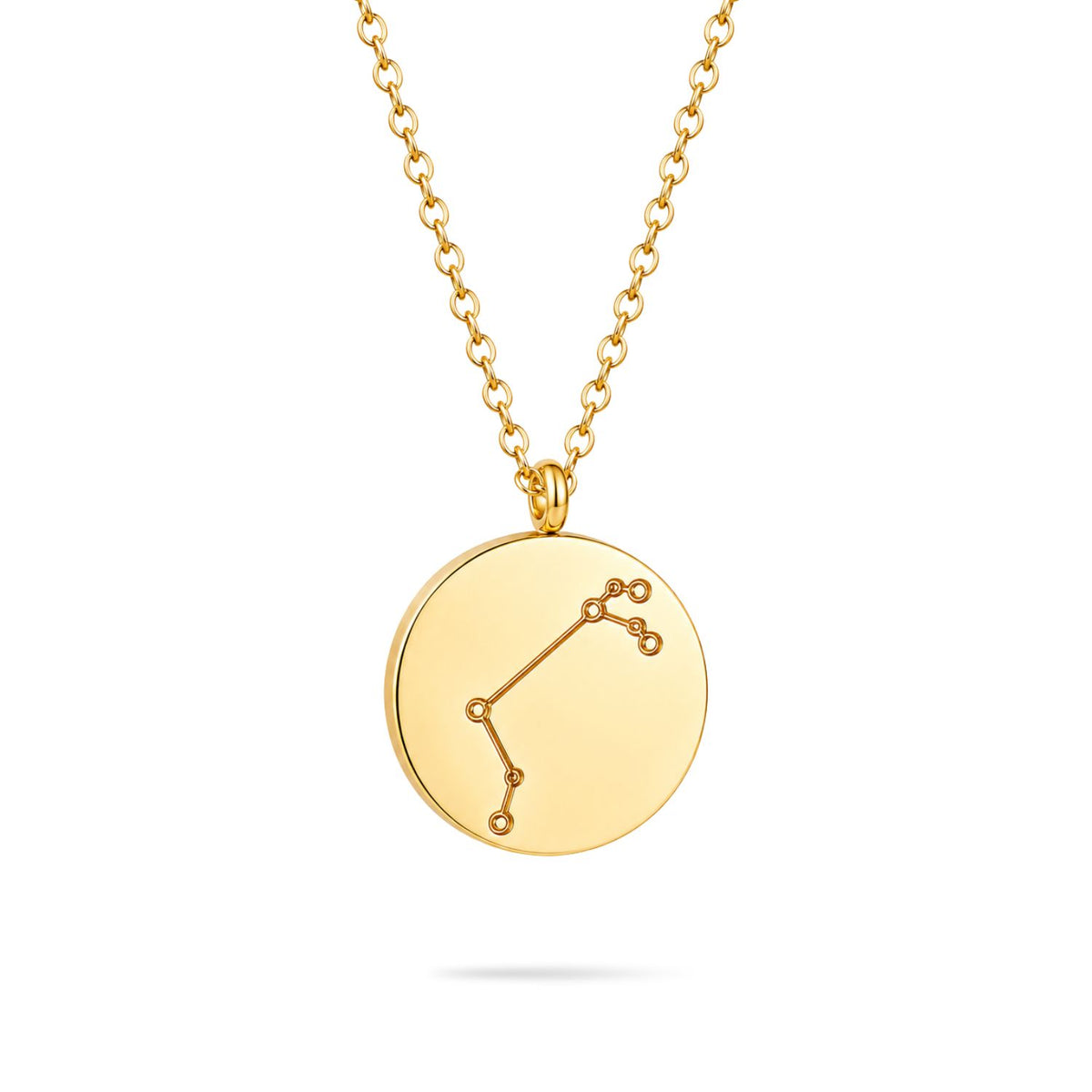 Lant Placat cu Aur 14k Constelatia Berbec