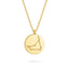 Lant Placat cu Aur 14k Constelatia Capricorn