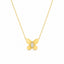 Lant Placat cu Aur 14k Fluture