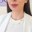 Lant Placat cu Aur 14k Golden Elipse