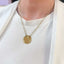 Lant Placat cu Aur 14k Melted