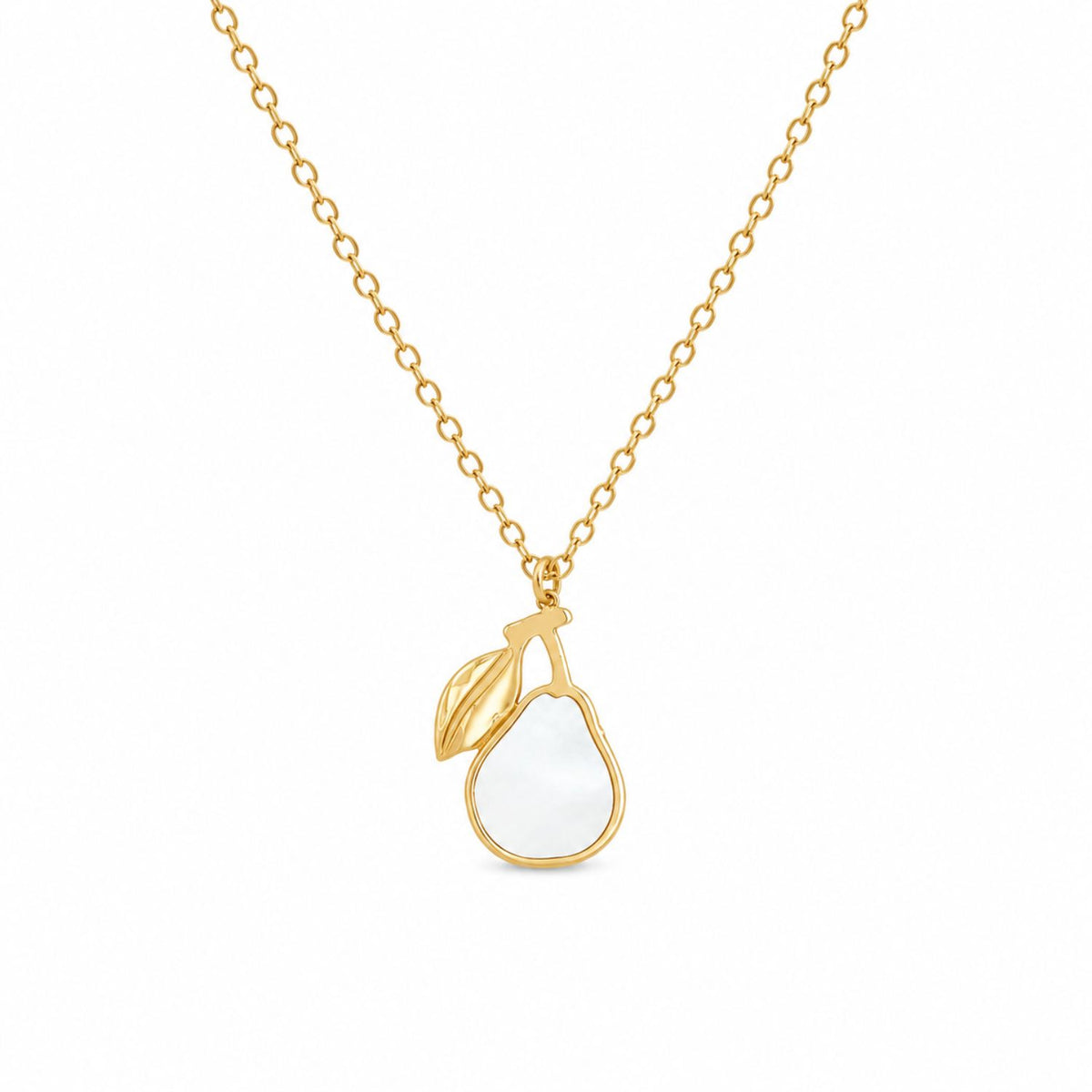 Lant Placat cu Aur 14k Para cu Sidef