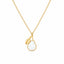 Lant Placat cu Aur 14k Para cu Sidef