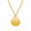 Lant Placat cu Aur 14k Scoica