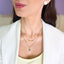 Lant Placat cu Aur Layered Black - SORELLY