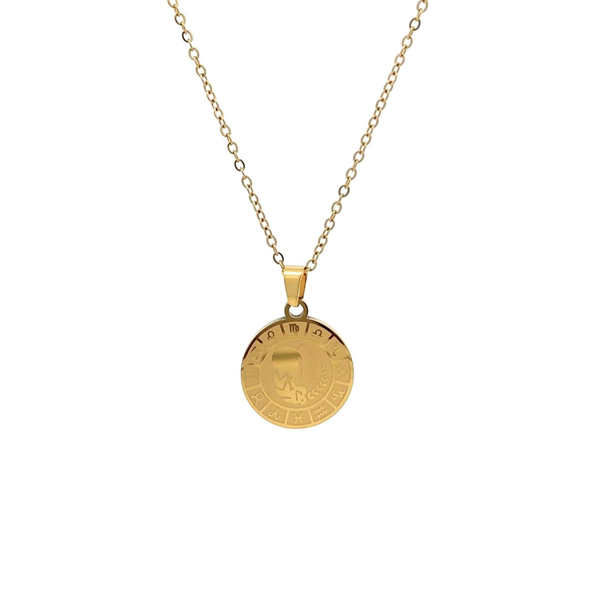 Lant Placat cu Aur 18k Zodiac - Fecioara
